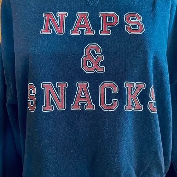 NWT Fifth Sun NAPS & SNACKS Sweatshirt Size XL - Picture 3 of 16